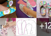 Aprende como hacer zapatos de tela bellos con patrones