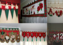 Curso gratis de navidad: Como hacer cortina navideña con patrones