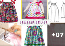 Aprende a como confeccionar vestidos con tirantes para niñas