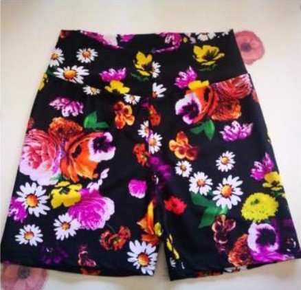 Aprende como hacer short de lycras para mujer con patrones 2 APRENDE COMO HACER SHORT DE LYCRAS