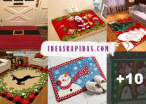 Aprende como hacer hermosas alfombras de navidad con patrones