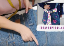 Aprende a como hacer hermosa cartera de pantalon jean