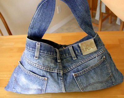 Aprende a como hacer cartera de pantalon jean