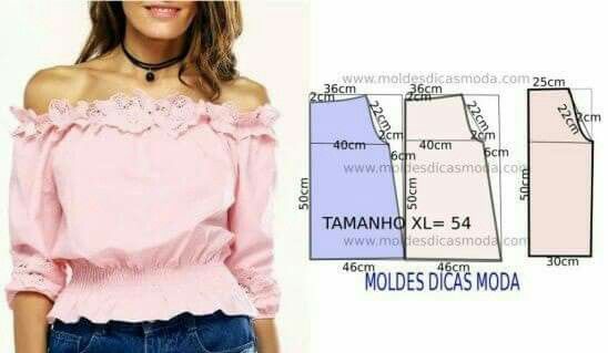 Aprende a como confeccionar blusa sin hombros descubiertos 2 APRENDE A COMO CONFECCIONAR BLUSA SIN HOMBROS