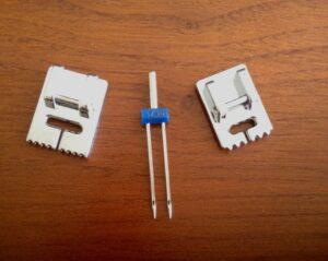 Aprende a como saber coser con las agujas dobles o gemelas 2 APRENDE A COMO SABER COSER CON LAS AGUJAS DOBLES