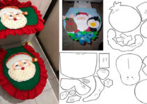 Cómo Hacer un Juego de Baño Navideño con Moldes Cómo Hacer un Juego de Baño Navideño con Moldes