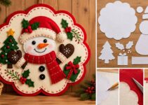 Curso y taller: panel navideño de muñeco de nieve Curso y taller: panel navideño de muñeco de nieve