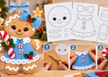 Curso y taller: muñeca de jengibre con vestido azul Curso y taller: muñeca de jengibre con vestido azul